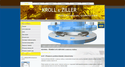 Desktop Screenshot of kroll-ziller.cz